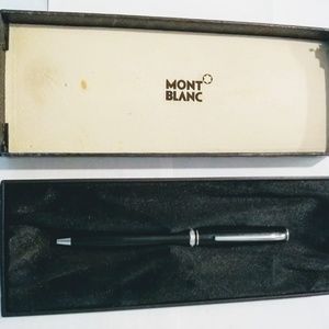 Montblanc pen. Meis Terstuck Platinum-Coated
